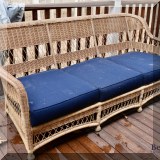L10. Wicker sofa. 